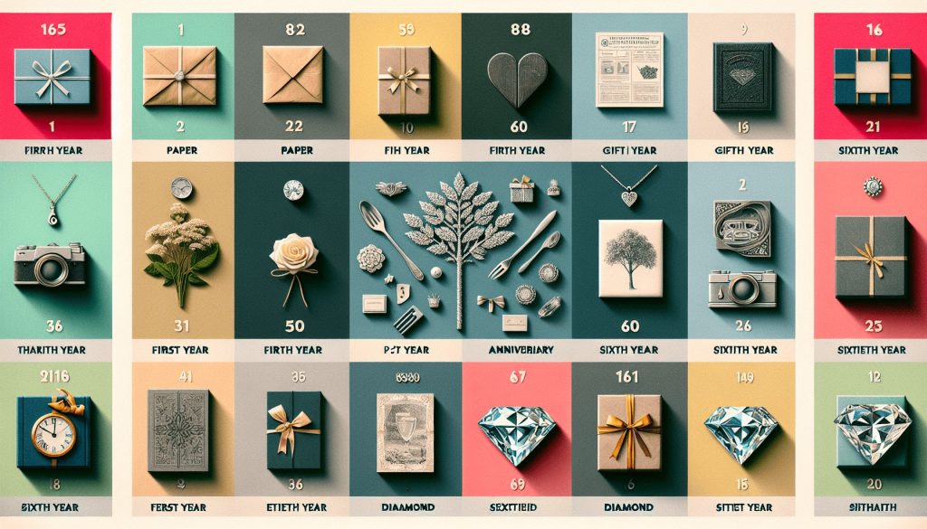 Anniversary Gift Ideas By Year Anniversary Gift Ideas By Year